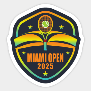 Miami Open Tennis 2025 for Sticker